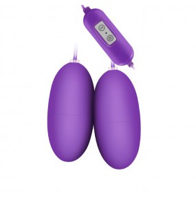 Mizzzee - Dual Vibrating Love Egg Clitoral Vibrator (USB Power Supply)